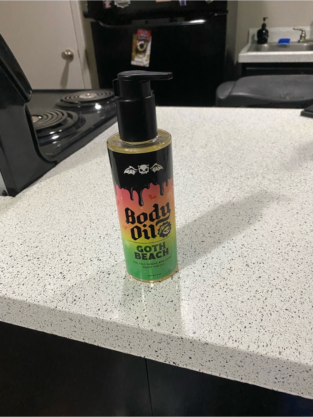 Twisted allure Goth Beach Body Oil